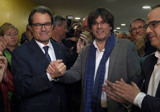 Artur Mas y Carles Puigdemont