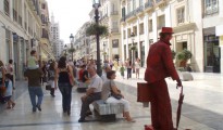 Imagen de la calle Larios, en Málaga
