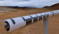 Fotografía facilitada por la Universidad Politécnica de Valencia del proyecto Hyperloop, una cápsula que se mueve a 1.200 kilómetros por hora dentro de un tubo de acero