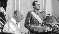 Juramento y proclamación como príncipe heredero de Juan Carlos de Borbón el 23 de julio de 1969