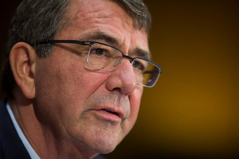 En la imagen, el secretario de Defensa de Estados Unidos, Ashton Carter.