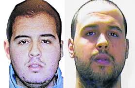 Los hermanos Khalid e Ibrahim El Bakraoui