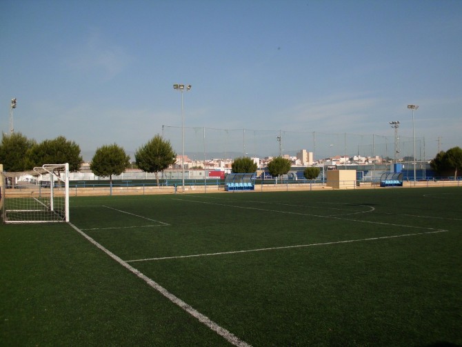 Campo de fútbol donde juega sus partidos el Club Deportivo Español del Alquián