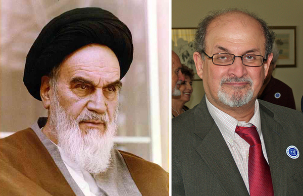 El Líder Supremo de Irán, ayatolá Ruholá Jomeini, puso precio a la cabeza del novelista británico Salman Rushdie hace 27 años. El mes pasado, un grupo de medios iraníes añadió 600.000 dólares a la recompensa.