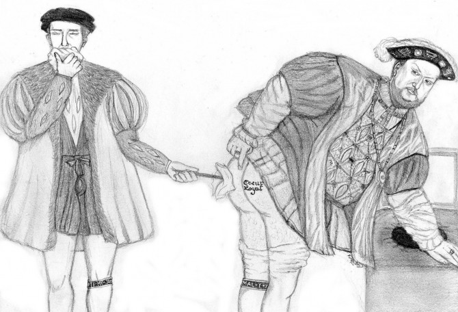 Así era trabajar limpiando el culo del Rey