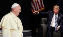 El papa Francisco y Donald Trump, en dos imágenes de actos recientes