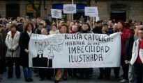 La cristianofobia progre no es condenada por los tribunales.