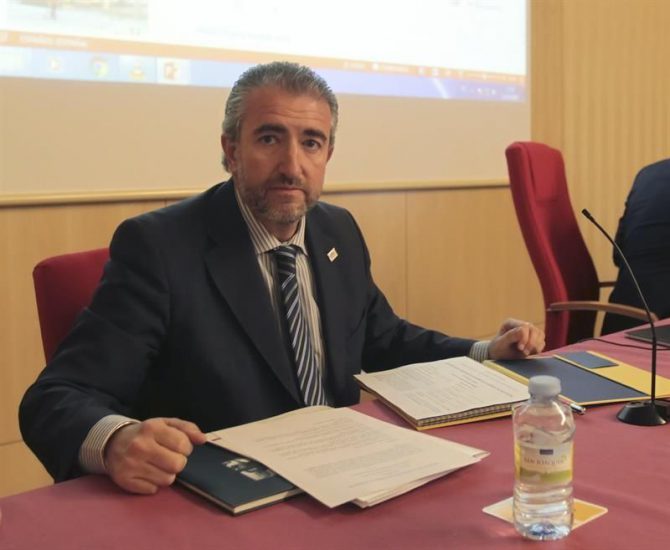 El nuevo presidente de la Asociación Víctimas de Terrorismo (AVT), Alfonso Sánchez. 