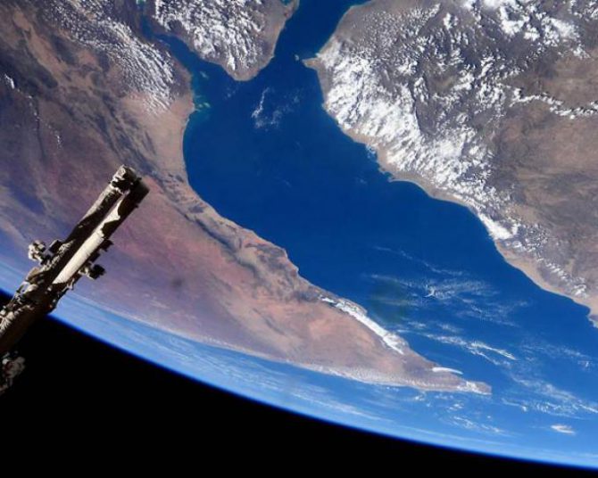 El Cuerno de África desde el espacio
