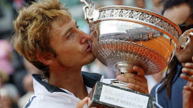 Juan Carlos Ferrero, ganador de Roland Garros (2003)