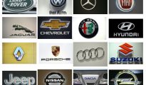 Montaje de fotografías que muestra los logotipos de las marcas de vehículos que han presentado irregularidades en una investigación en Alemania