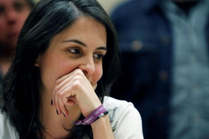 La portavoz del Ayuntamiento de Madrid, Rita Maestre.