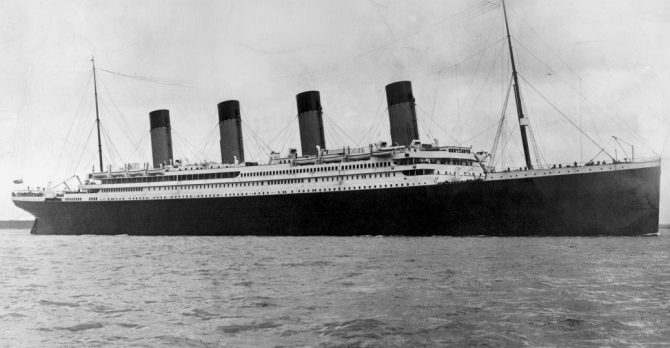 La última foto del Titanic