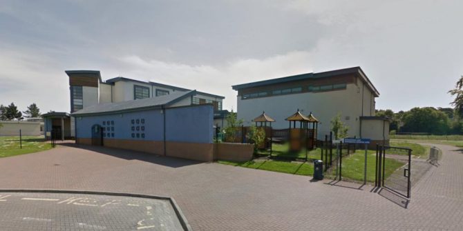 Colegio de primaria Forthill, en Dundee, Escocia