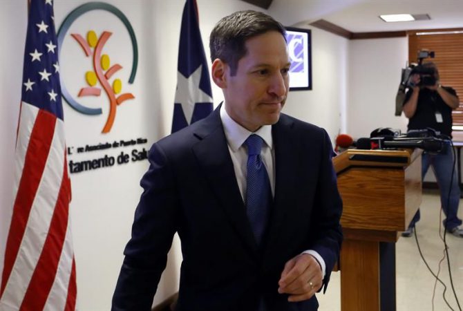 El director de los Centros de Prevención y Control de Enfermedades (CDC), Tom Frieden.