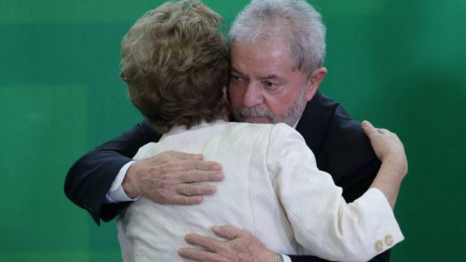 Lula da Silva fue el principal impulsor de Dilma Rousseff hacia la presidencia.