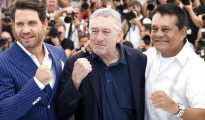 Edgar Ramírez, Roberto Durán y Robert De Niro alzaron los puños en Cannes