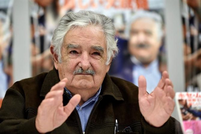 El expresidente de Uruguay, José  Mujica. 