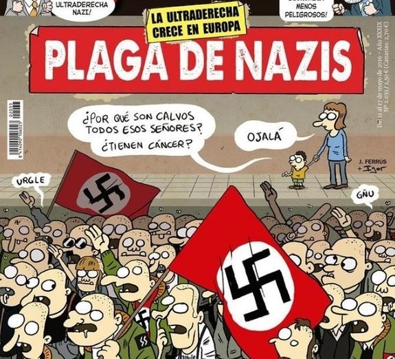 Portada de El Jueves.