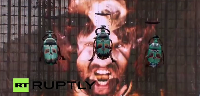 Nadie ha explicado en qué se relaciona esta imagen con el túnel.