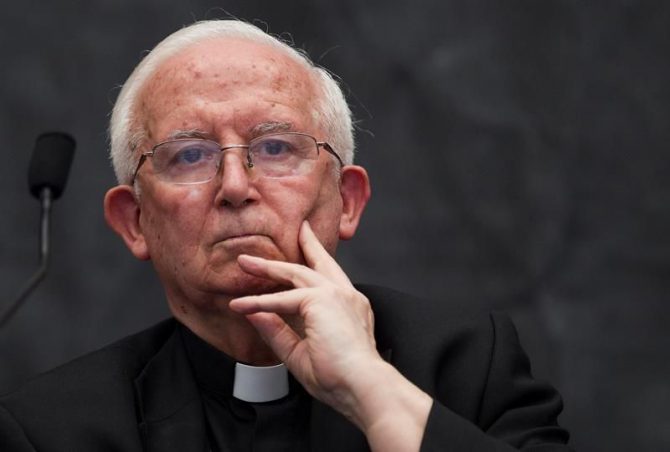 El arzobispo de Valencia, Antonio Cañizares.