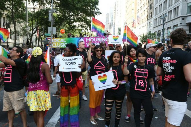 Un desfile gay en Nueva York el 26 de junio de 2016