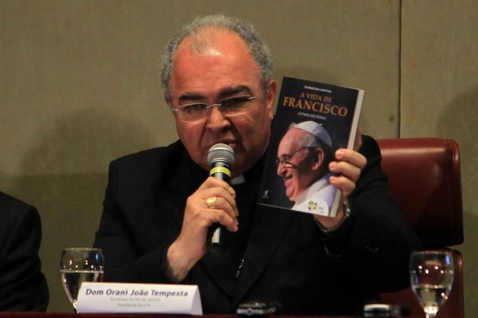 El arzobispo de Río de Janeiro, Dom Orani Tempesta. 