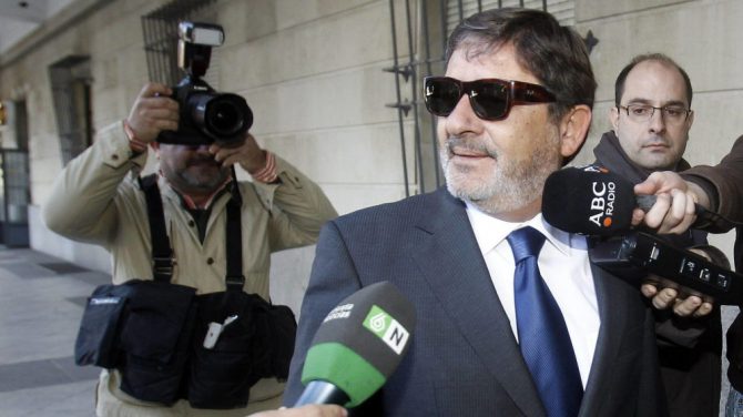 El exdirector general de Trabajo de la Junta de Andalucía, imputado en el caso de los ERE fraudulentos, Francisco Javier Guerrero, en una foto de archivo.