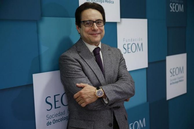 El presidente de la Sociedad Española de Oncología Médica (SEOM), Miguel Martín.