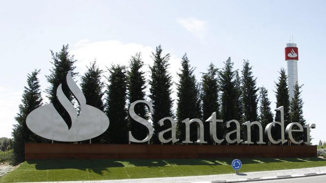 Sede del Banco Santander en la ciudad financiera de Boadilla del Monte (Madrid)