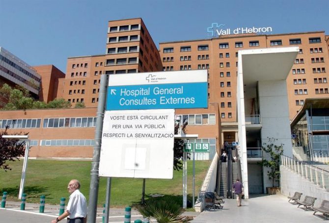 Hospital del Valle de Hebron de Barcelona.