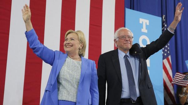 El apoyo de Sanders es fundamental para Clinton