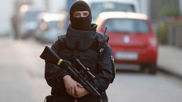 La policía asegura el área de Ansbach donde se produjo el atentado