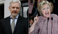 Julian Assange, Hillary Clinton