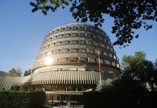 Fachada del Tribunal Constitucional.