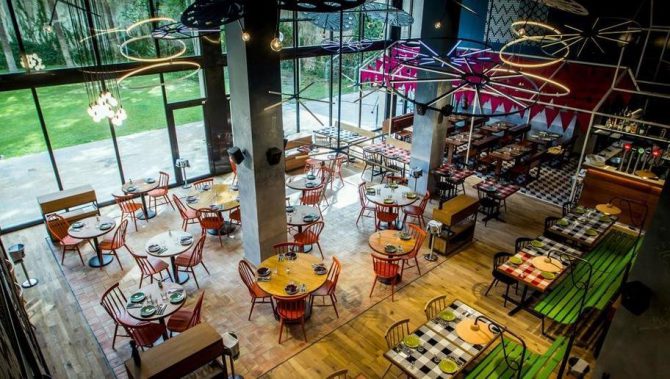 Restaurante de la familia Messi en Barcelona.