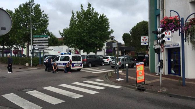 Imagen del exterior de la iglesia.