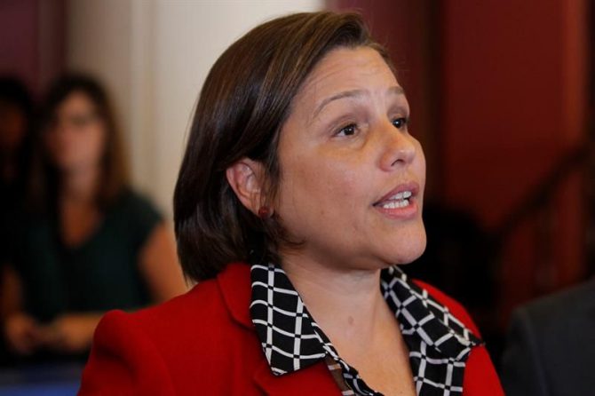 La ministra de Salud de Venezuela, Luisana Melo.
