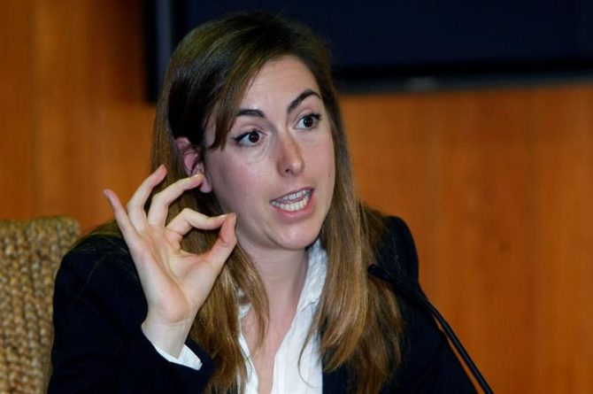 La concejal del Ayuntamiento de Alicante, Nerea Belmonte.