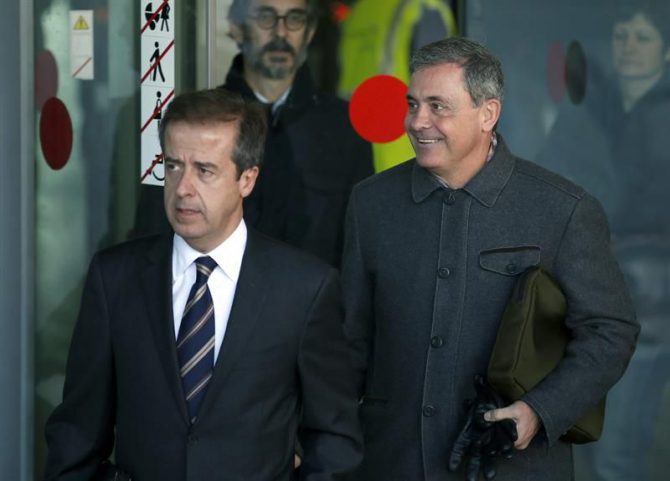 Jordi Pujol Ferrusola, primogénito del expresidente de la Generalitat (d). 