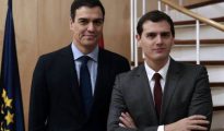 Pedro Sánchez y Albert Rivera.