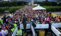 Miles de venezolanos cruzaron la frontera con Colombia para comprar suministros en la última apertura de la frontera el pasado 17 de julio
