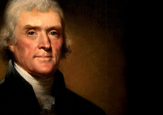Thomas Jefferson. 