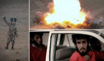 El 7 de junio se informó de que la ciudadana británica Grace 'Jadiya' Dare trajo a su hijo de cuatro años, Isa Dare, a vivir a Suecia, para que disfrutara de sanidad gratuita. En febrero se vio al niño en un vídeo del ISIS haciendo volar a cuatro prisioneros en un coche (imagen superior). El padre del pequeño, un yihadista con ciudadanía sueca, murió luchando con el ISIS.
