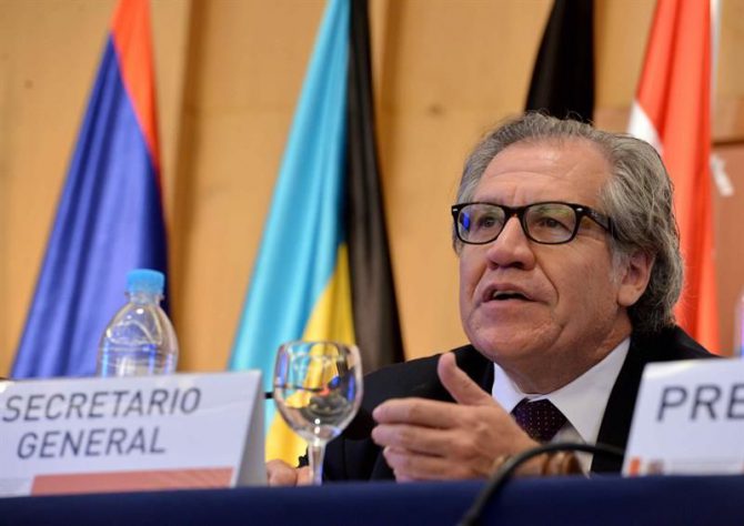El secretario general de la de la Organización de los Estados Americanos (OEA), Luis Almagro.