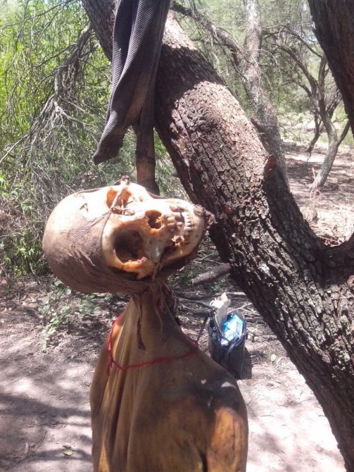 Macabro hallazgo en una tribu canibal de África.