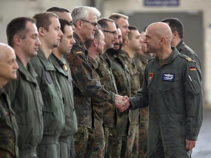 Imagen de archivo de unos soldados alemanes.