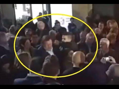 Agresión a Mariano Rajoy.