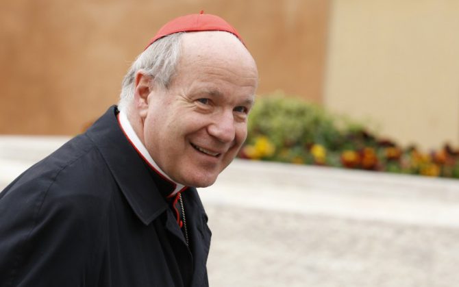 El arzobispo de Viena, cardenal Christoph Schonborn.