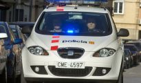 Un coche de los Mossos d'Esquadra.